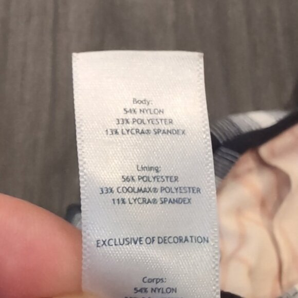 3/$20 IVIVVA By Lululemon Striped Racerback Tank Top Athletic Yoga Gymnastics - Picture 11 of 12